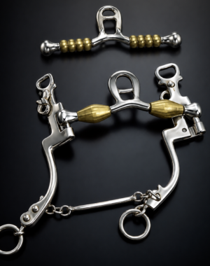 Corretion Bit SS, Mouthpiece with Brass Inlays