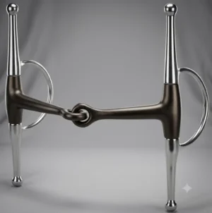 Full Cheek Snaffle Bit SS with Single Jointed Sweet Iron Mouth