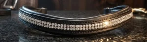 Crystal/ Bling Browband Leather
