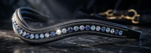 Curved Browband Leather
