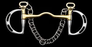 Kimberwick Slotted SS with Low Port Brass Mouth