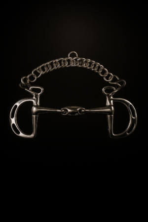 Kimberwick SS Bit with Double Jointed Mouth