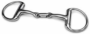 Egg-Butt Bit Titanium Double Jointed with Lozenge
