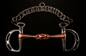 Kimberwick Bit SS with Double Jointed Solid Copper Lozenge Mouth