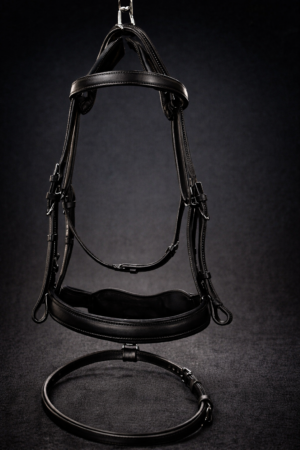 Freedom Bridle with Brass Hardware