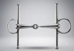 Full Cheek Snaffle Bit SS Single Jointed Hollow Mouth