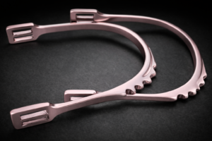 Three-Tooth Light Pink Spur SS