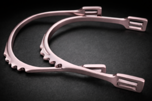 Three-Tooth Light Pink Spur SS