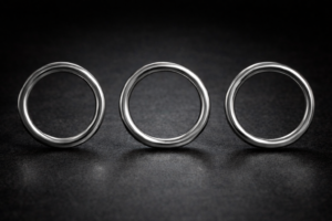Heavy-Duty Stainless Steel Solid Rings. Strong, Durable & Multi-Purpose