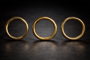Heavy-Duty Brass Solid Rings Strong, Durable & Multi-Purpose