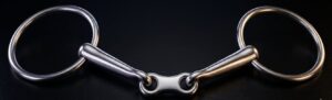 Loose Ring Snaffle Bit SS, Double Jointed French Link