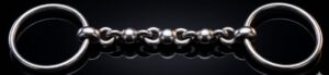 Loose Ring Snaffle Bit SS with Waterford Mouth