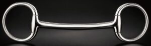 Bradoon SS Snaffle Bit with Mullen Mouth