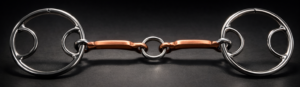 Beval Gag SS Bit, Solid Copper Lifesaver Mouth
