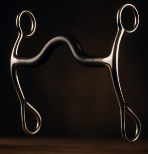 Grazing Curb Bit SS Medium Port