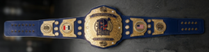 Carrillo Promotion Custom Wrestling Heavyweight Championship Belt