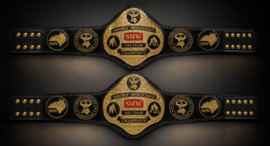 Smokey Mountain Tag Team Championship Gold Plated Belt