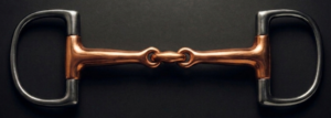 Dee Racing bit SS, Double Jointed Copper Mouth with Lozenge