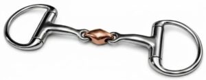 Egg-Butt Bit SS, Double Jointed SS Mouth with Copper Lozenge