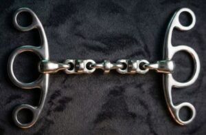 Elevator Butterfly SS Gag Bit with SS Waterford Mouth