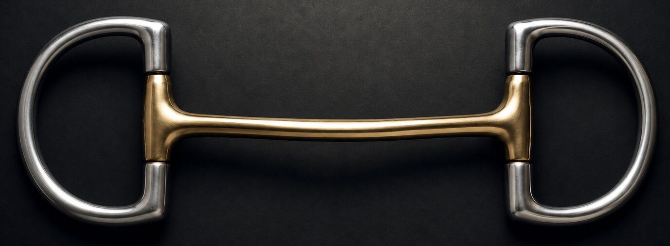 Dee Racing Bit SS With Brass Mullen Mouth