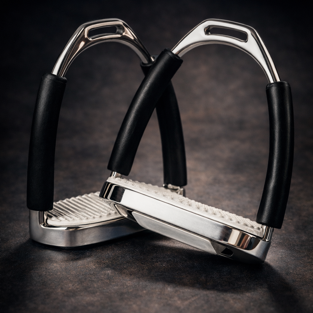 double jointed stirrup iron